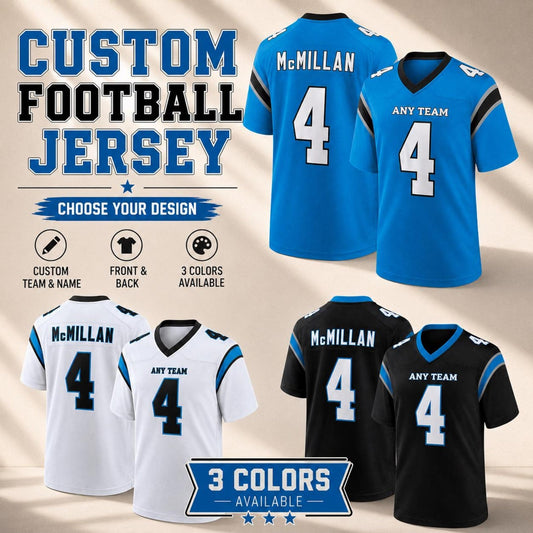 Carolina Panthers Jersey + Full Logo
