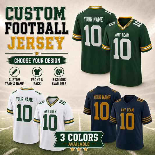 Green Bay Packers Jersey + Full Logo
