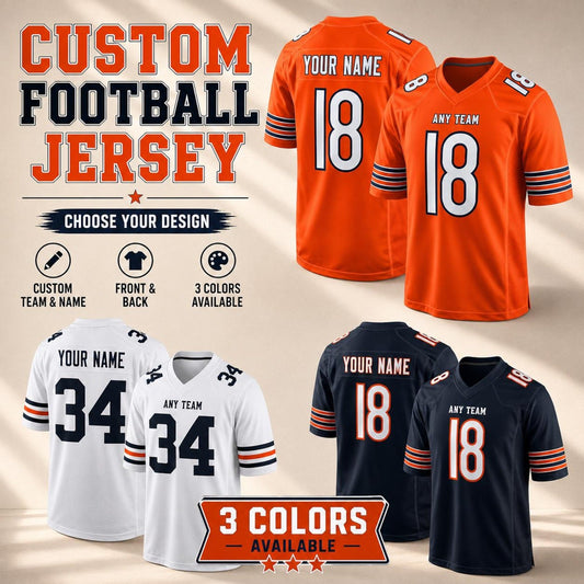 Chicago Bears Jersey + Full Logo