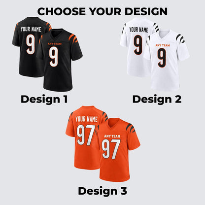 Cincinnati Bengals Jersey + Full Logo
