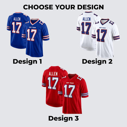 Buffalo Bills Jersey + Full Logo