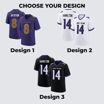 Baltimore Ravens Jersey + Full Logo