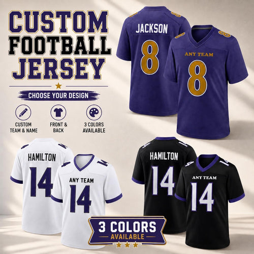 Baltimore Ravens Jersey + Full Logo