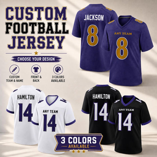 Baltimore Ravens Jersey + Full Logo