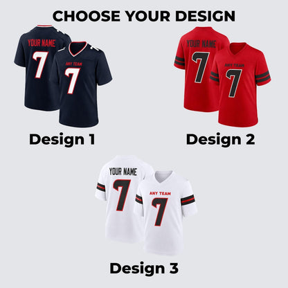 Houston Texans Jersey + Full Logo