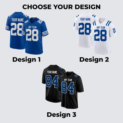 Indianapolis Colts Jersey + Full Logo