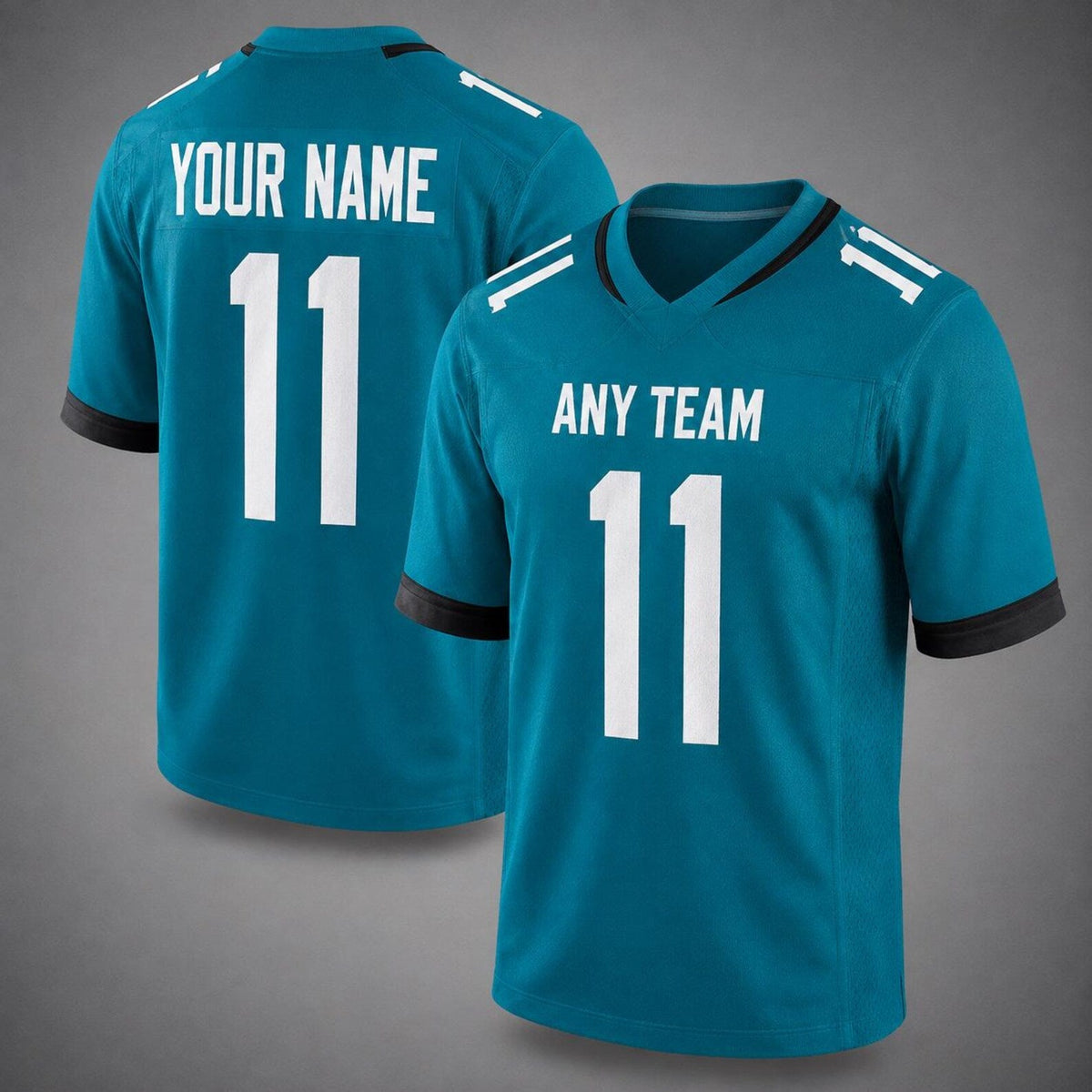 Jacksonville Jaguars Jersey + Full Logo