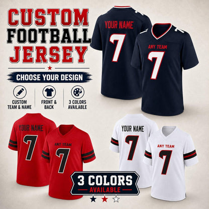 Houston Texans Jersey + Full Logo