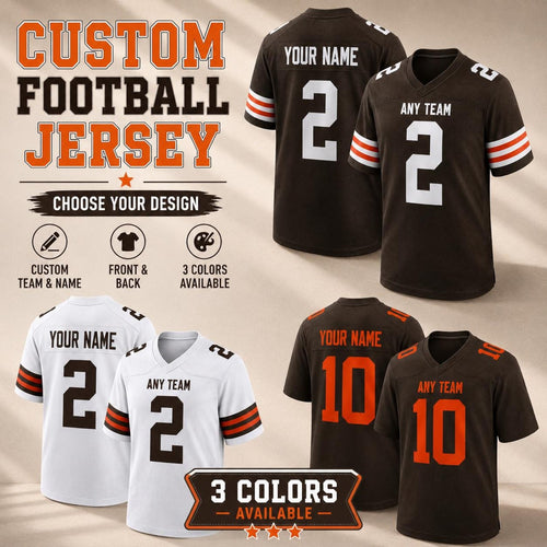 Cleveland Browns Jersey + Full Logo