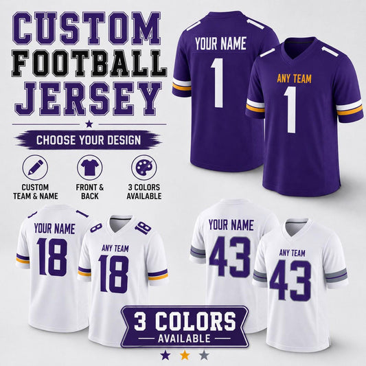 Minnesota Vikings Jersey + Full Logo