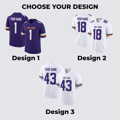 Minnesota Vikings Jersey + Full Logo