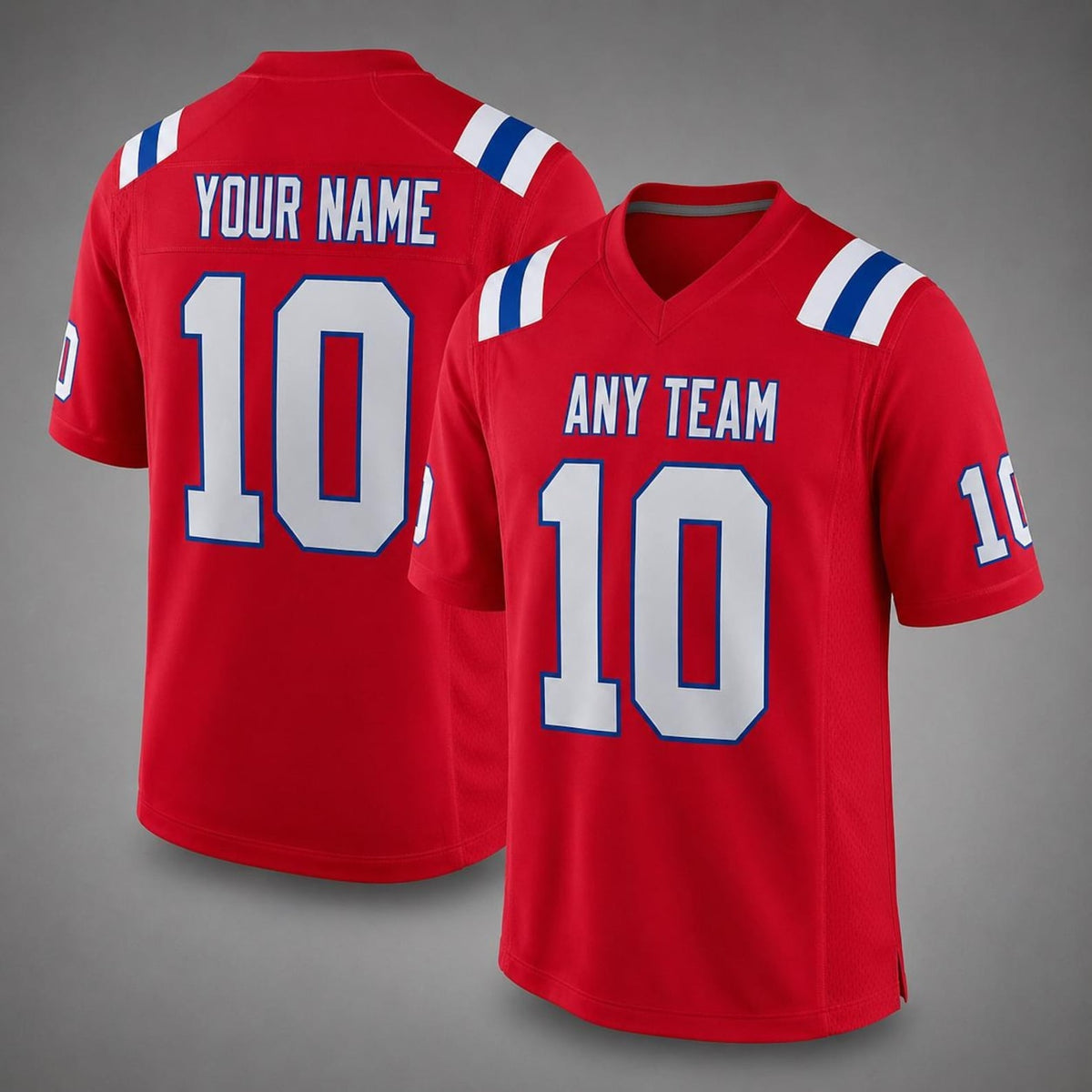 New England Patriots Jersey + Full Logo