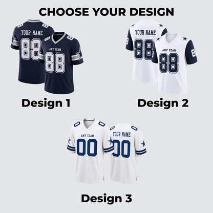 Dallas Cowboys Jersey + Full Logo