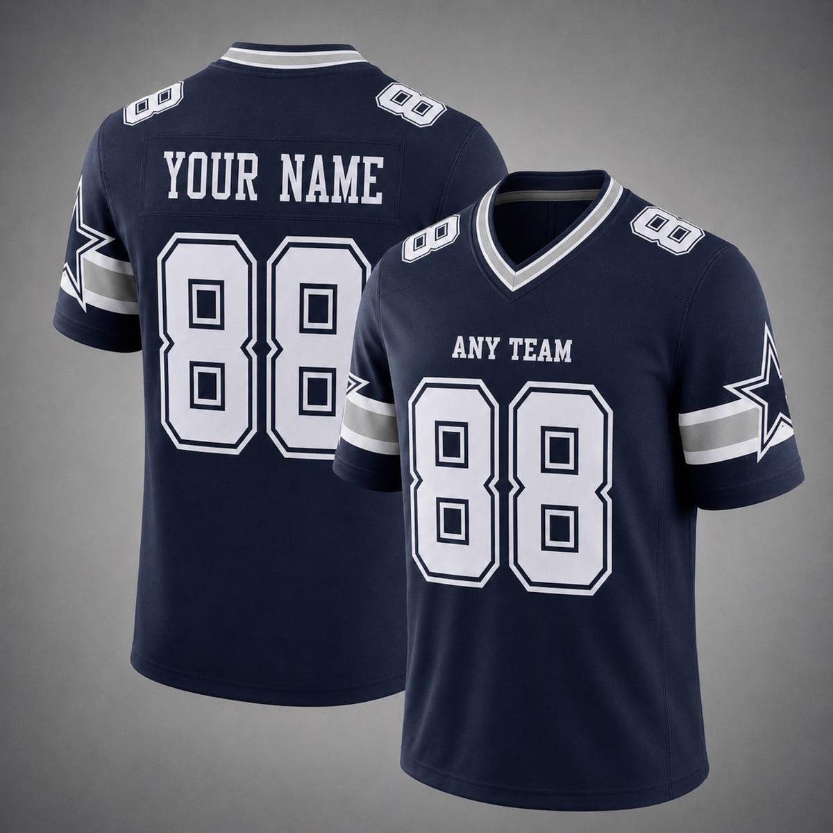Dallas Cowboys Jersey + Full Logo