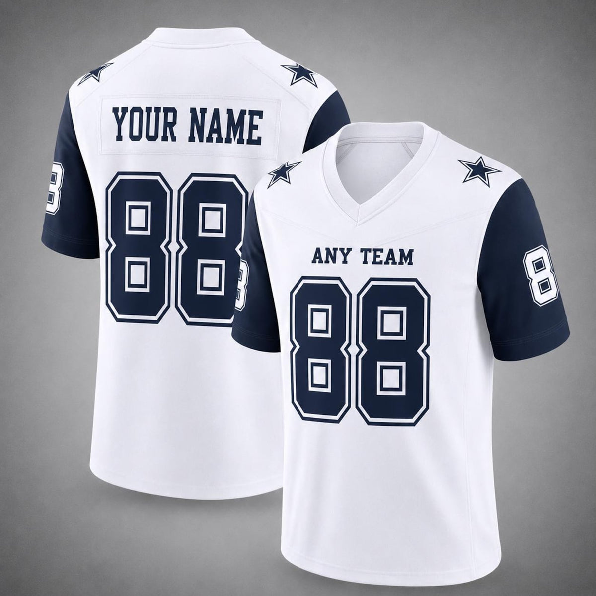 Dallas Cowboys Jersey + Full Logo