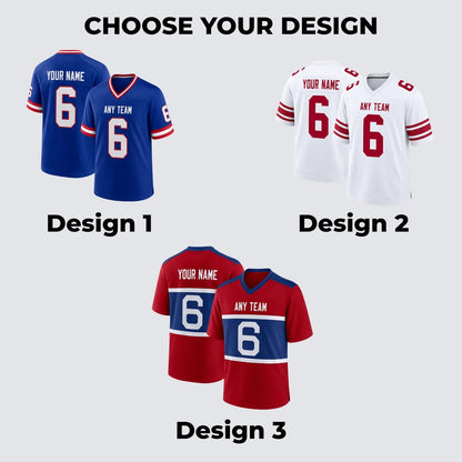 New York Giants Jersey + Full Logo