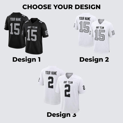 Las Vegas Raiders Jersey + Full Logo