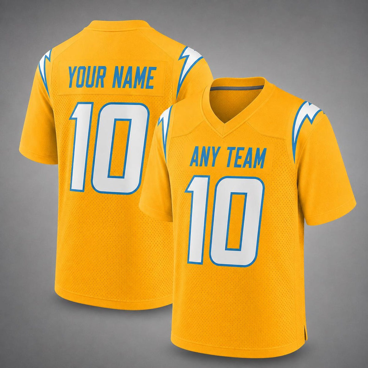 Los Angeles Chargers Jersey + Full Logo