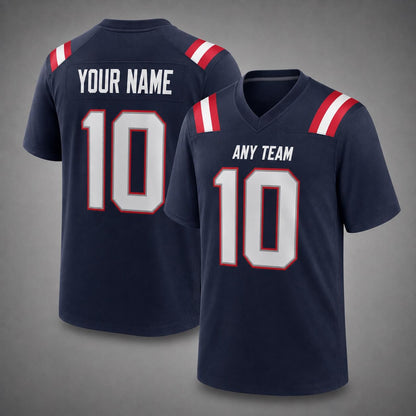 New England Patriots Jersey + Full Logo
