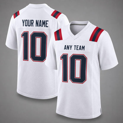 New England Patriots Jersey + Full Logo