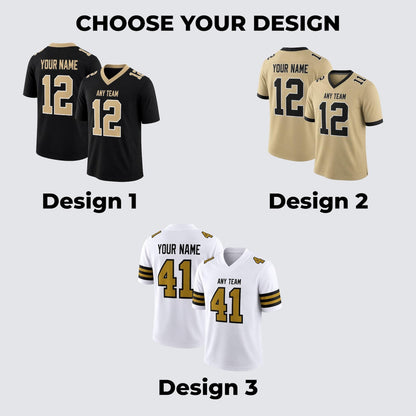 New Orleans Saints Jersey + Full Logo