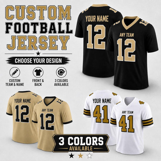 New Orleans Saints Jersey + Full Logo