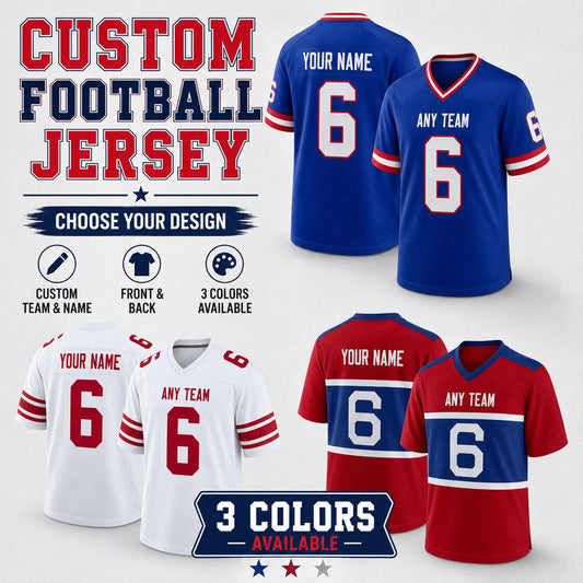 New York Giants Jersey + Full Logo