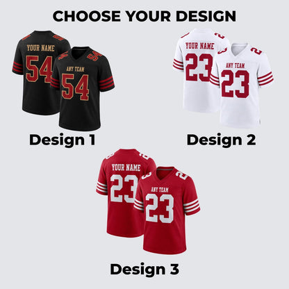 San Francisco 49ers Jersey + Full Logo