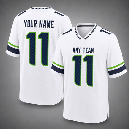 Seattle Seahawks Jersey + Full Logo