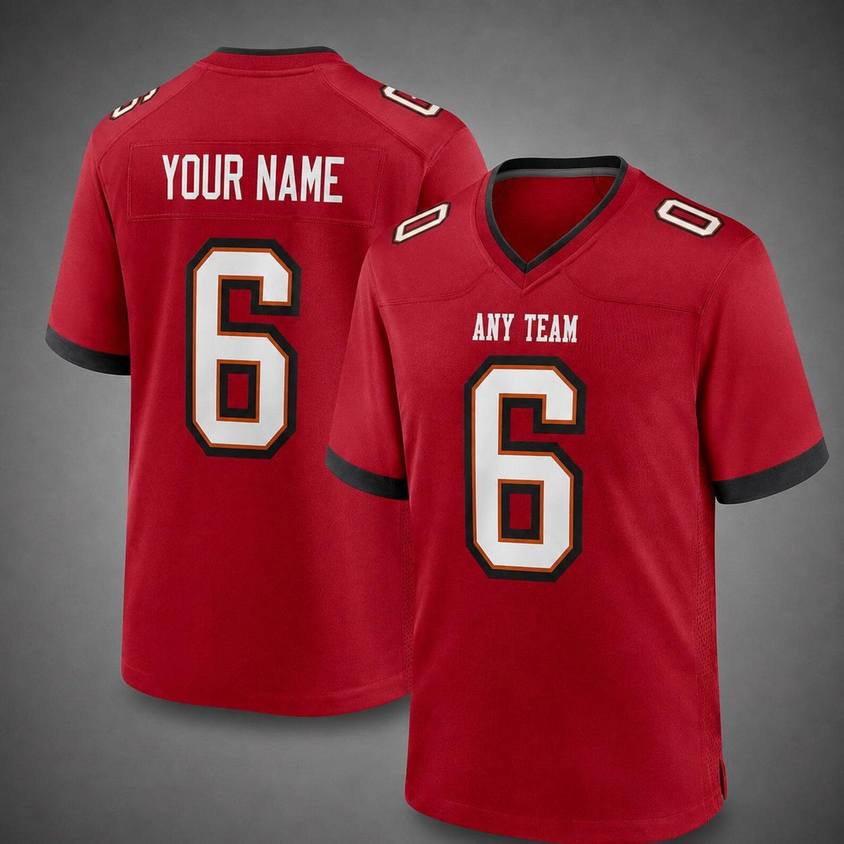 Tampa Bay Buccaneers Jersey + Full Logo