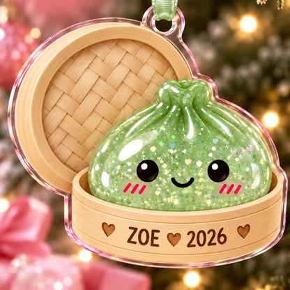 Personalized Name Dumpling Ornament