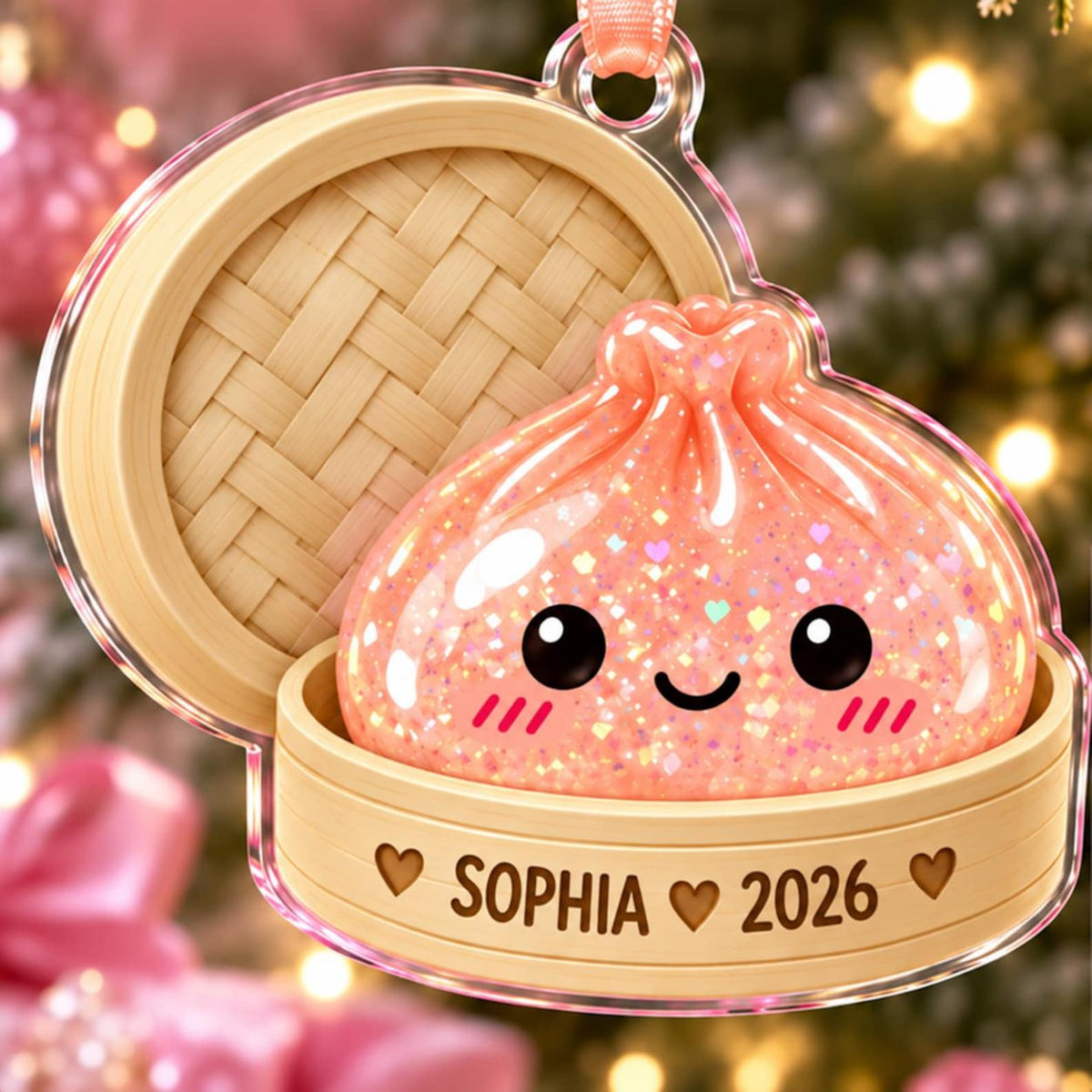 Personalized Name Dumpling Ornament