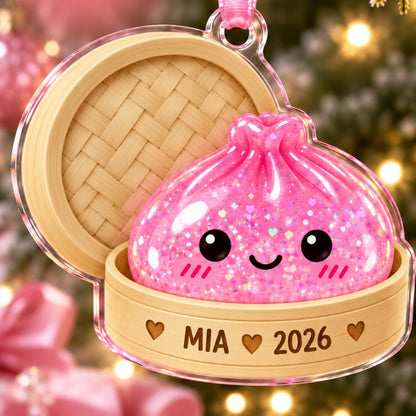Personalized Name Dumpling Ornament