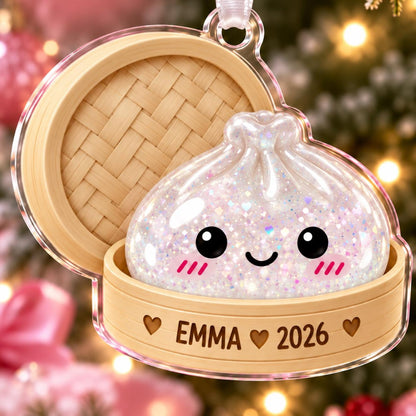 Personalized Name Dumpling Ornament