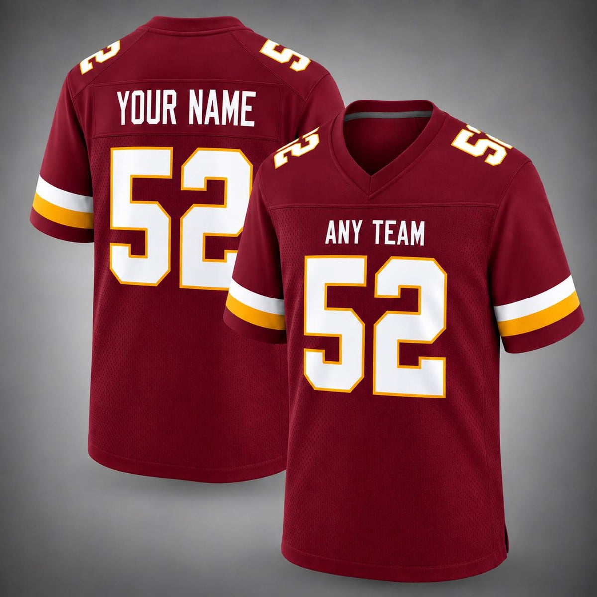 Washington Commanders Jersey + Full Logo