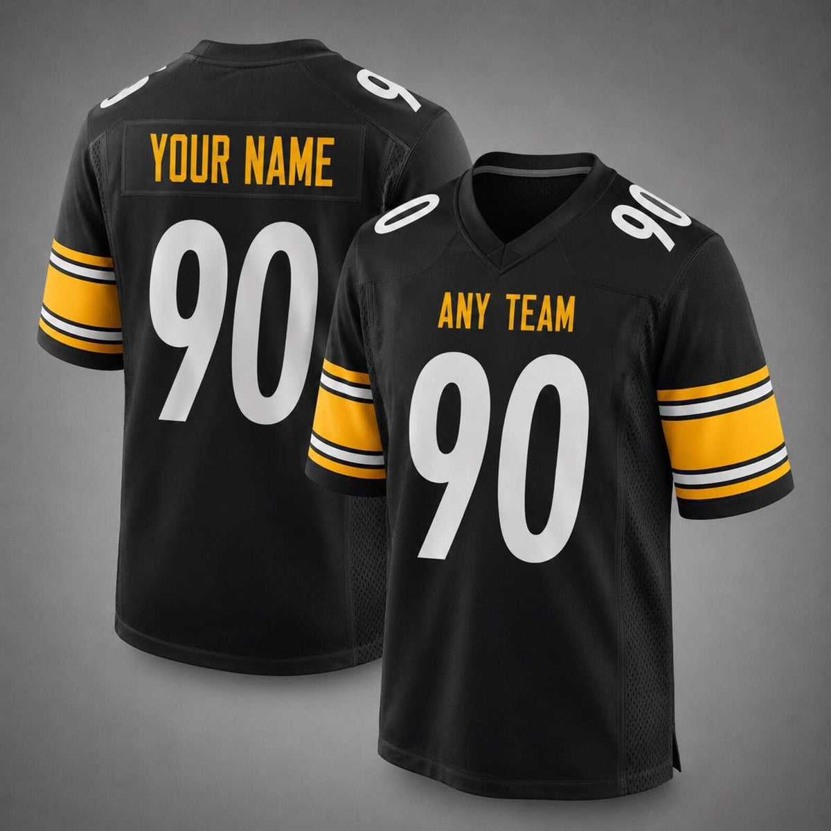 Pittsburgh Steelers Jersey + Full Logo