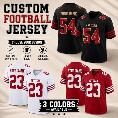San Francisco 49ers Jersey + Full Logo