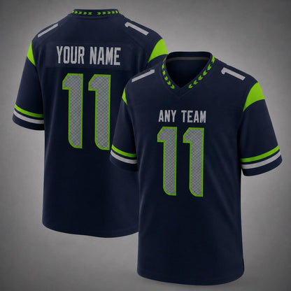 Seattle Seahawks Jersey + Full Logo