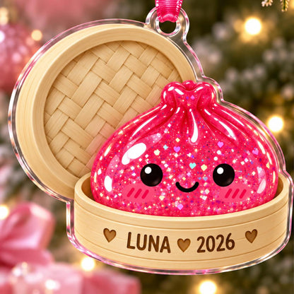 Personalized Name Dumpling Ornament