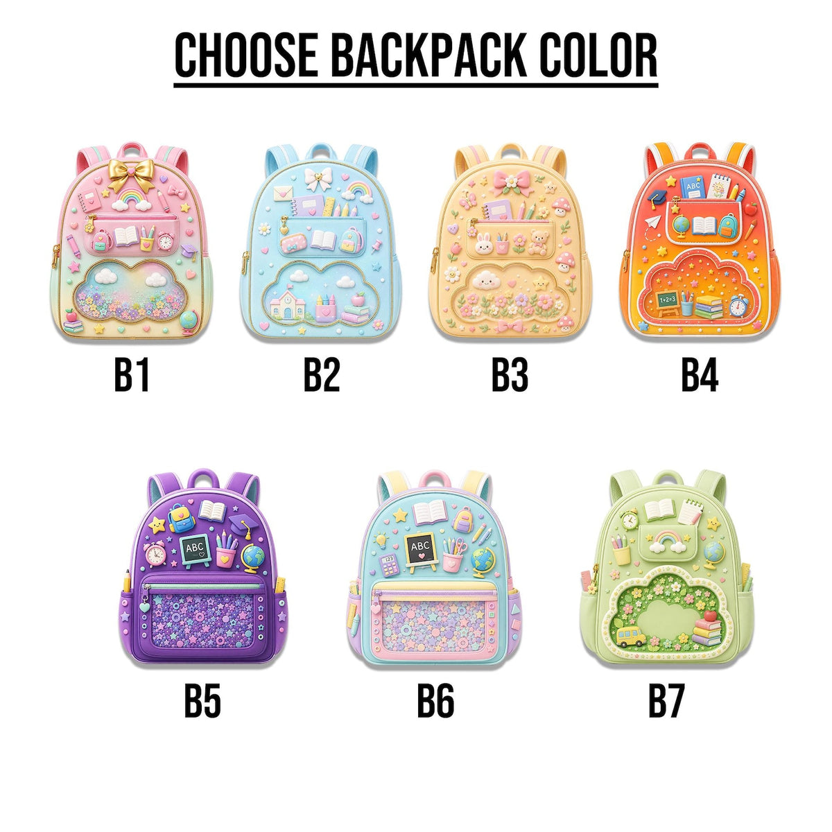 Personalized School Backpack Ornament