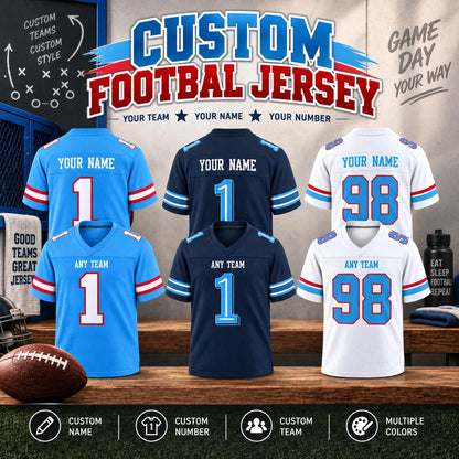 Tennessee Titans Jersey + Full Logo