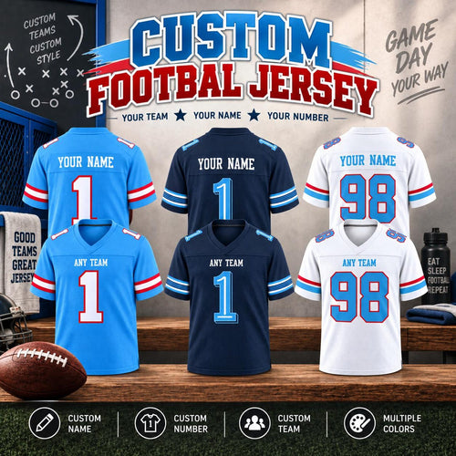 Tennessee Titans Jersey + Full Logo