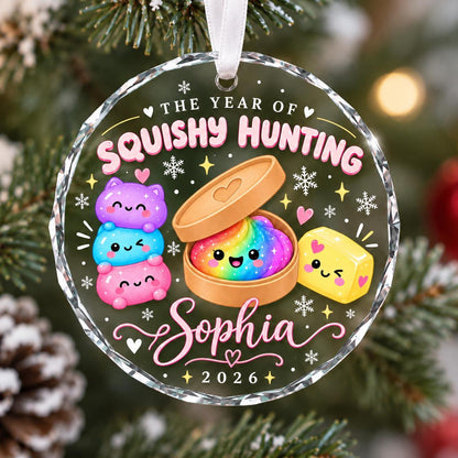 Personalized Squishy Christmas Ornament 2026