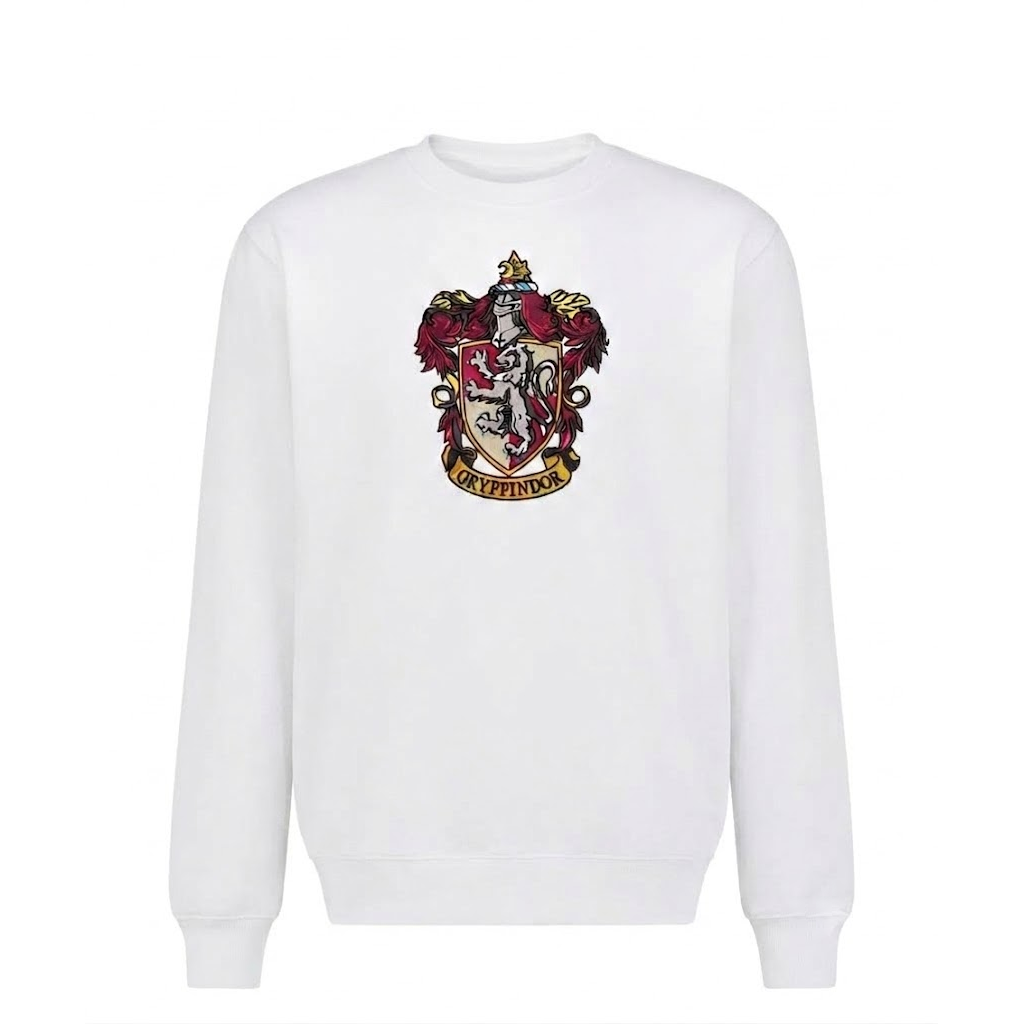 Gryffindor House of Hogwarts School Embroidered Sweatshirt