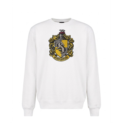 Hufflepuff House of Hogwarts School Embroidered Sweatshirt