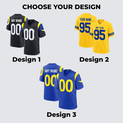 Los Angeles Rams Jersey + Full Logo
