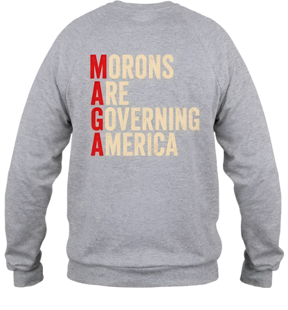 Morons Are Governing America Shirt