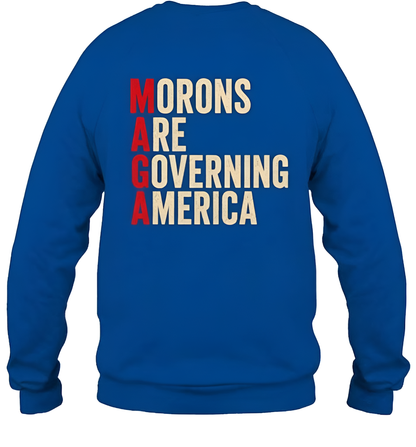 Morons Are Governing America Shirt
