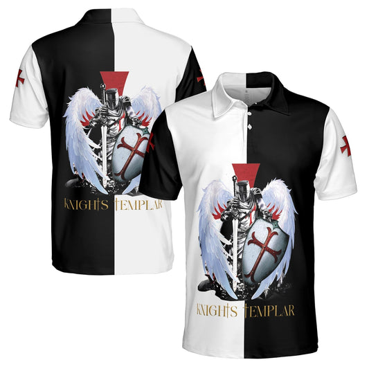 Knights Templar Christian Faith Polo Shirt