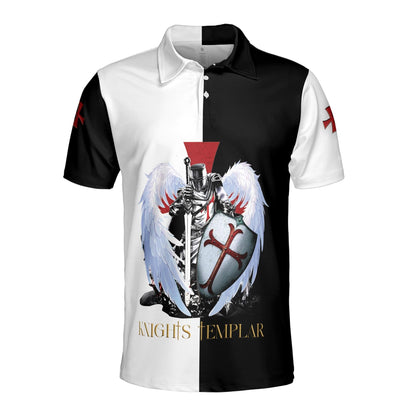 Knights Templar Christian Faith Polo Shirt